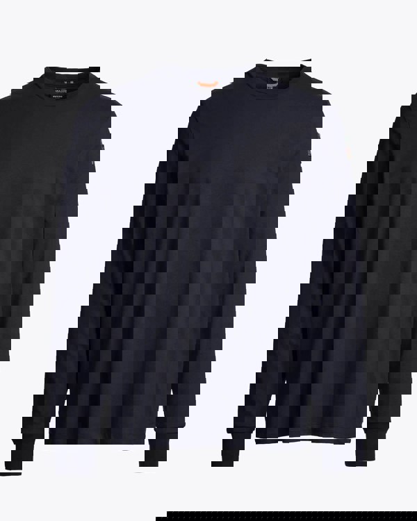 Parajumpers Kip Mens Long Sleeve T-Shirt - Blue Navy 316