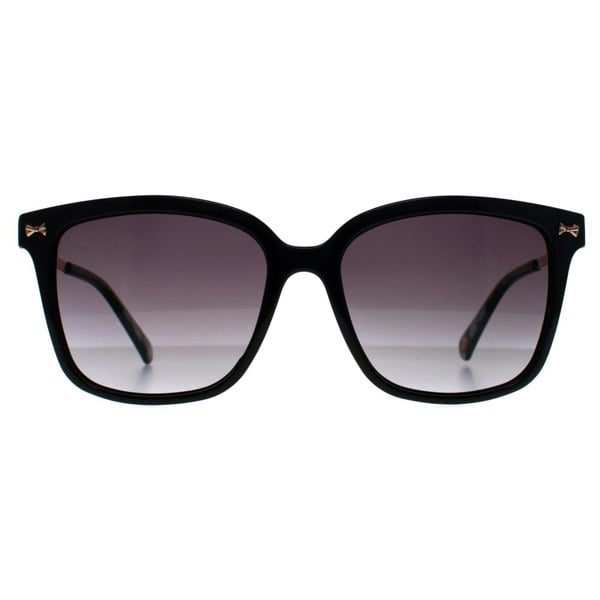 Ted Baker Sunglasses TB1439 Elin 012 Black Gold Floral Grey Gradient