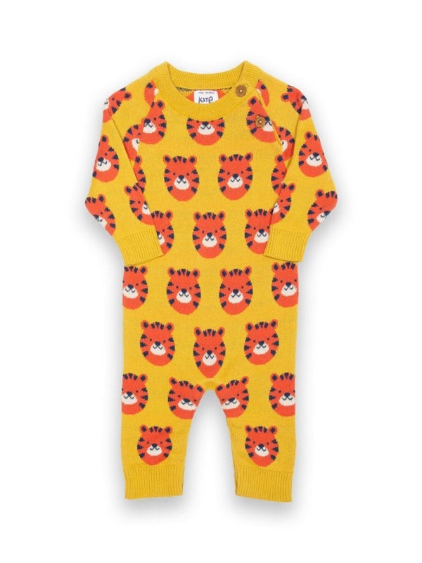 Kite Baby Organic Top Tiger Knit Romper