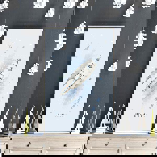 Childrens Prints For Bedroom | Set of 3 wall art prints