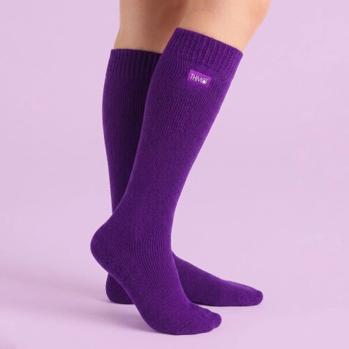 THMO Ladies 3 Pack Extra Long Thermal Socks Warm Winter Knee High Boot Socks