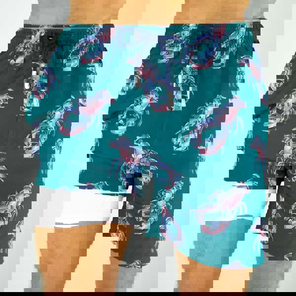 Randy Cow Matching Father & Son Lobster Swim Shorts