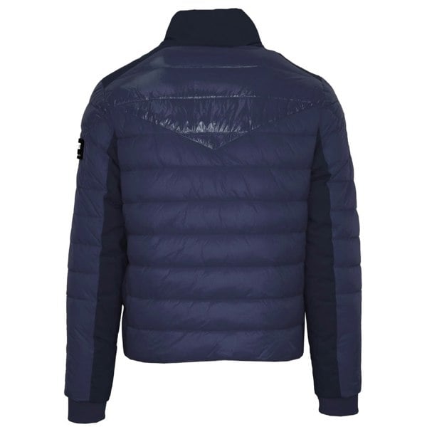 Plein Sport Plain Quilted Jacket - Navy Blue