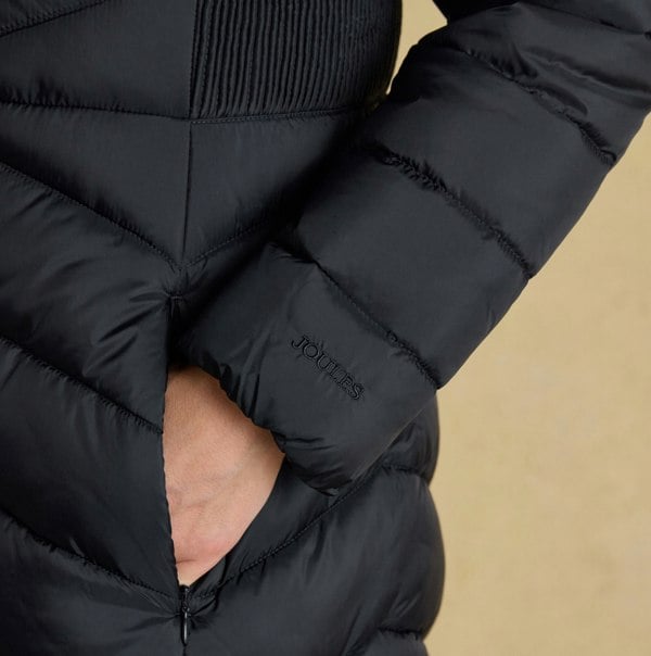 Joules PEMBURY Womens Long Coat Navy