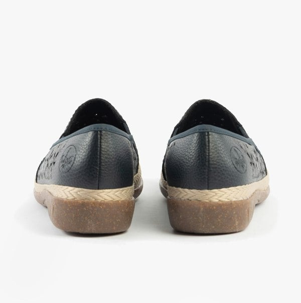 Rieker 47666-14 Womens Shoes - Blue
