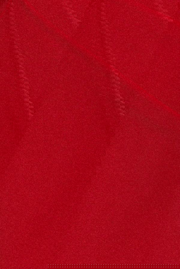 One Shoulder Cape Sleeve Maxi Dress - Red DR5041