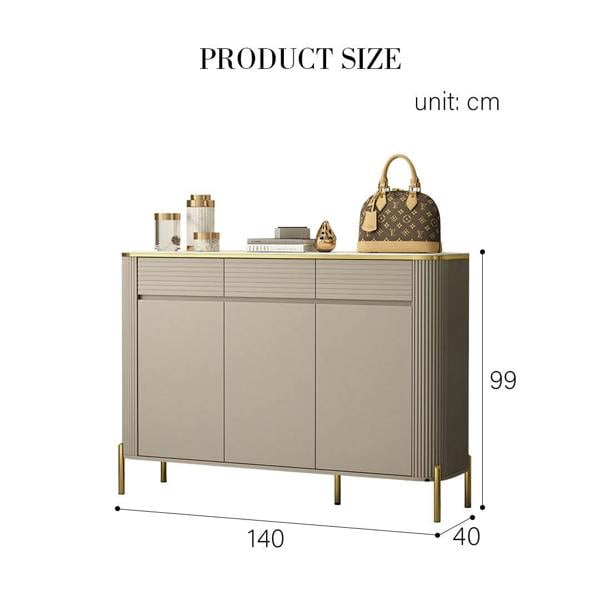 Malvina Shoe Storage, Light Grey with shoe cube storage