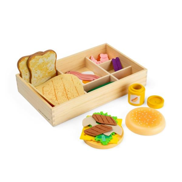 Bigjigs Toys 30 Piece Deli Set