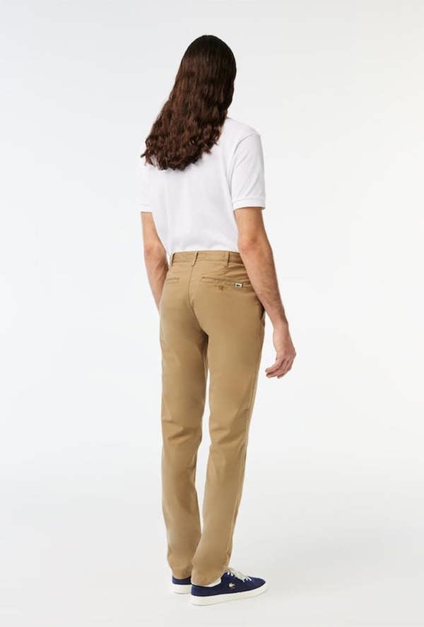 Lacoste Men's New Classic Slim Fit Stretch Cotton Trousers