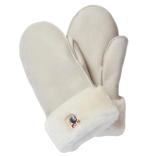Parajumpers Shearling Mittens Chateau Grey