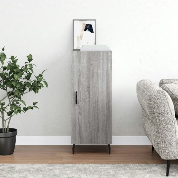 Berkfield Sideboard Grey Sonoma 34.5x34x90 cm Engineered Wood