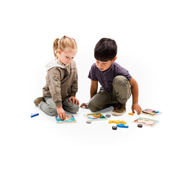 Bigjigs Toys Chunky Lift-Out Puzzle - Digger