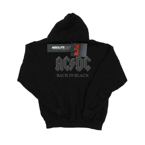 AC/DC Boys Back In Black Hoodie - Black