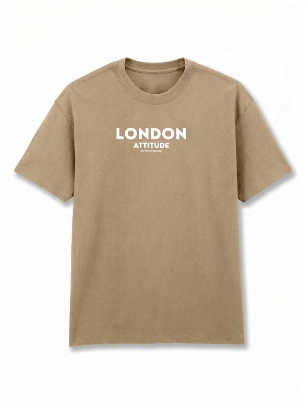 London Attitude Original Creators Dragon Graphic Heavyweight Oversized T-Shirt