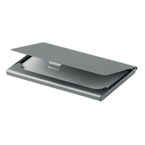 MidOcean Stanwell Business Card Holder - Matt Silver - 