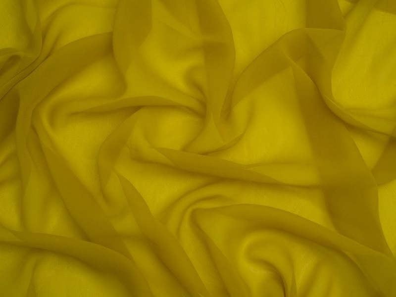 Minerva Core Range Minerva Light Sheer Chiffon Fabric - Plain Design Dressmaking Fabric, 110 cm / 44" Wide - per metre