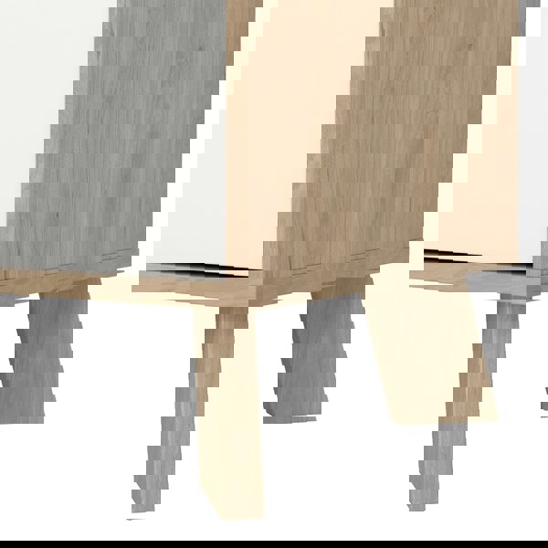 Furniture To Go Ikast Sideboard 4 Doors + 1 Drawer in Jackson Hickory and White