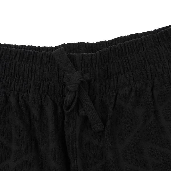 Emporio Armani Beach Woven All Over Eagle Bermuda Shorts Black