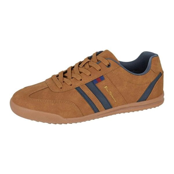 Ben Sherman Mens Feedback Trainers - Tan/Navy