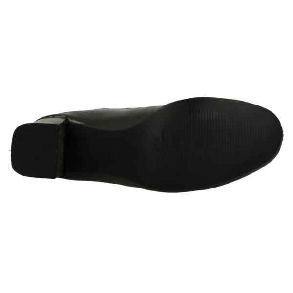 Spot On Ladies Spot On High Ankle Boots