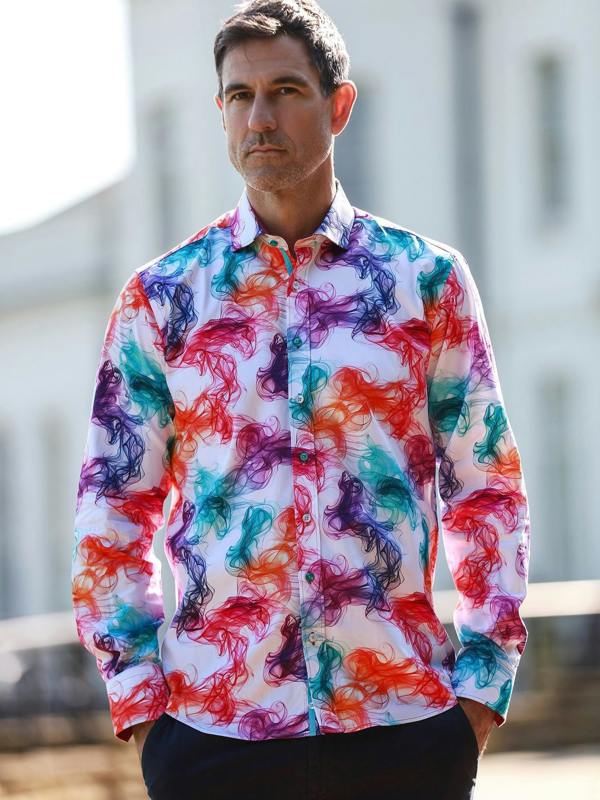 NEON VAPOR WAVES - Claudio Lugli Shirts