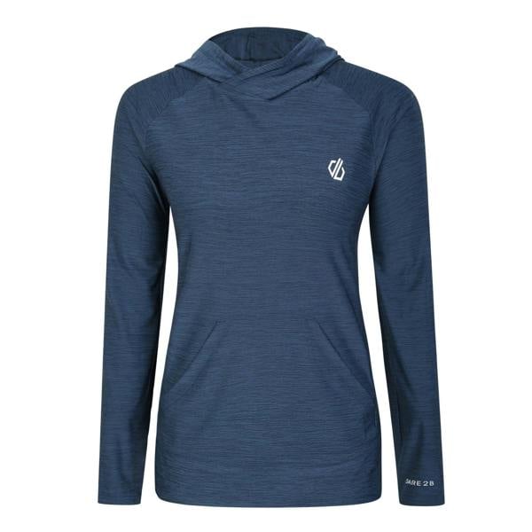Dare 2B Womens/Ladies Laura Whitmore - Sprint City Marl Lightweight Hoodie - Moonlight Denim