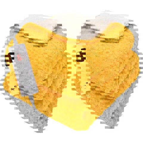 GlamHaus Heated Electric Throw Blanket - Luxurious & Soft Design - 9 Temperature Settings & 9-Hour Timer