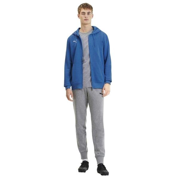 Puma Mens TeamGoal 23 Casuals Full Zip Hoodie - Electric Blue Lemonade - 