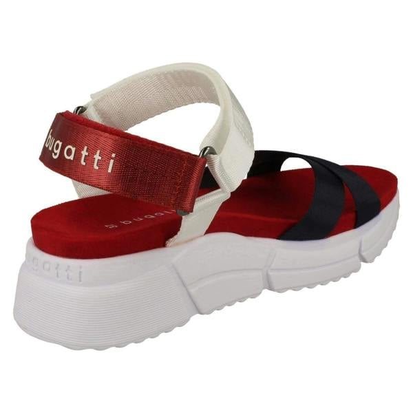 Bugatti Ladies Bugatti Hook & Loop Fastening Casual Sandals 88181
