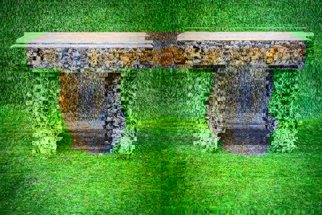 Pixie Goblin Magical Garden Bench