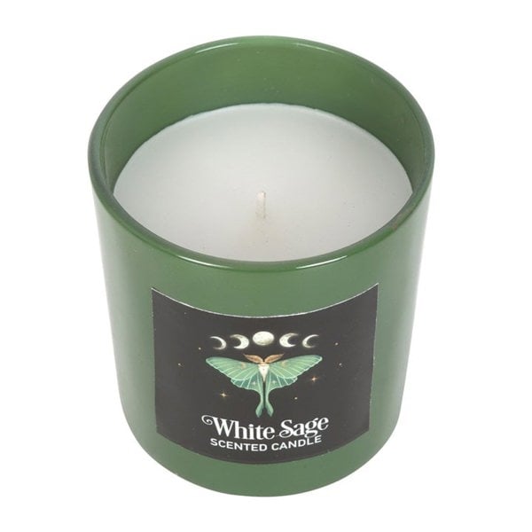 Serano Luna Moth White Sage Candle