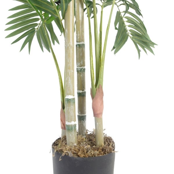 Leaf 120cm (4ft) Premium Artificial Areca Palm with pot