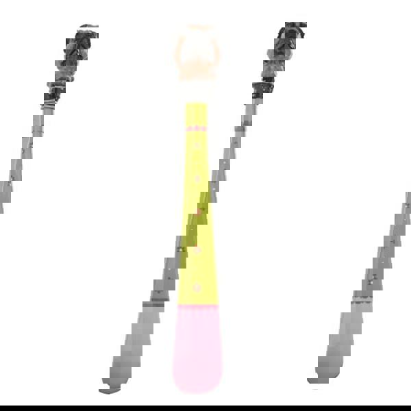 Embassy London Pug - Brown - Hand-painted shoe horn with sculpted pug head