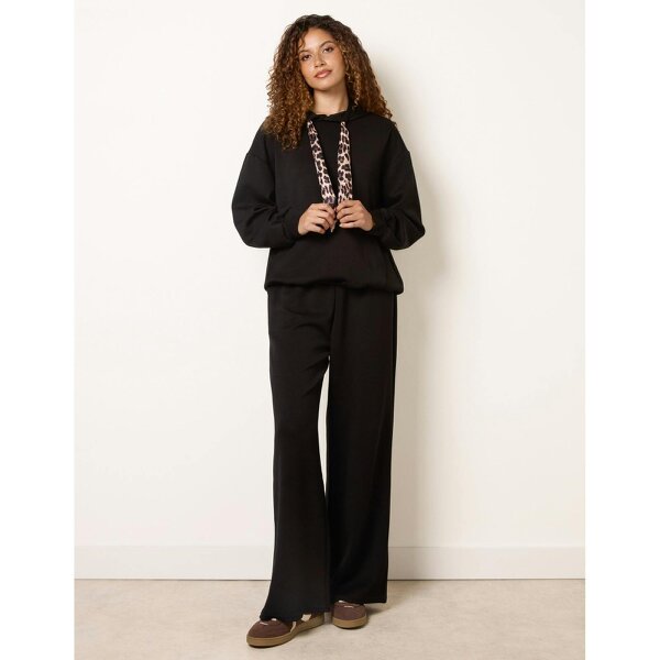 Blue Vanilla Hooded Leopard Tie & Pant Set