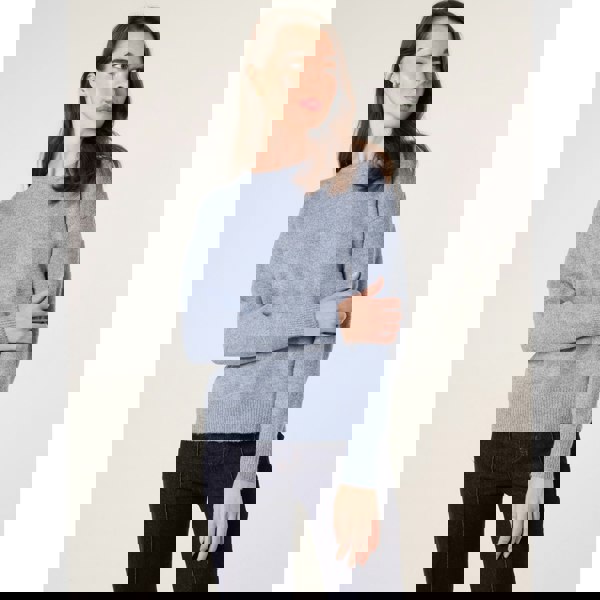 Blue Vanilla Round Neck Jumper