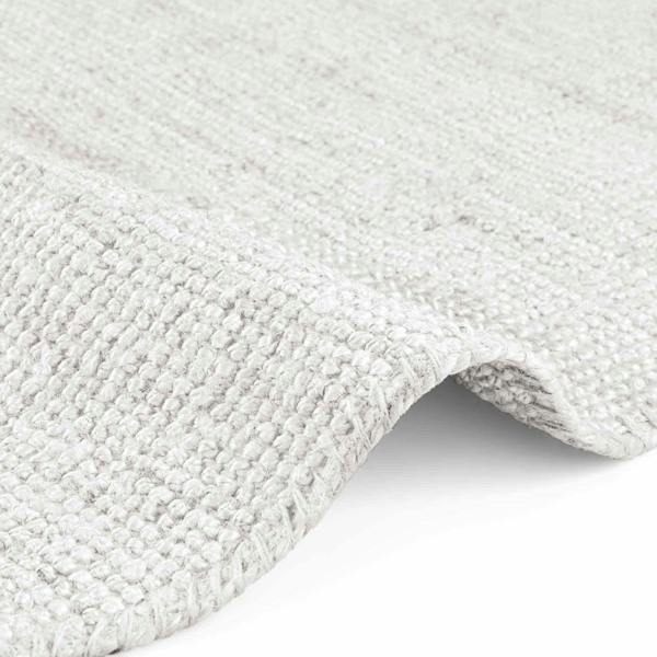Boucle Jute Jaipur Rug White, textured design, easy care, durable lasting.