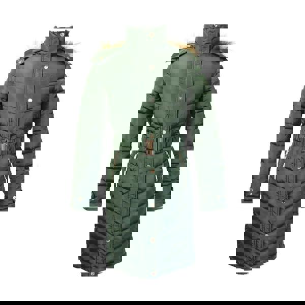 Coldstream Womens/Ladies Branxton Quilted Coat - Fern