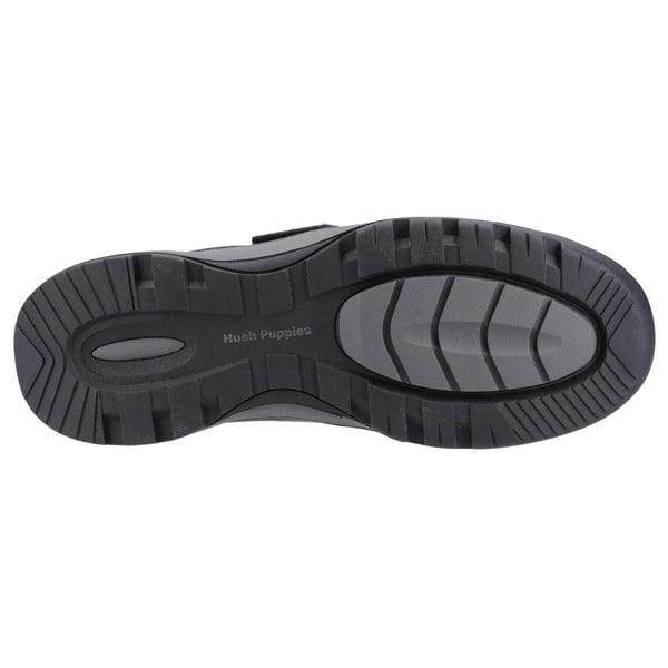 Hush Puppies Casper Touch Fastening Men's Shoes in Black