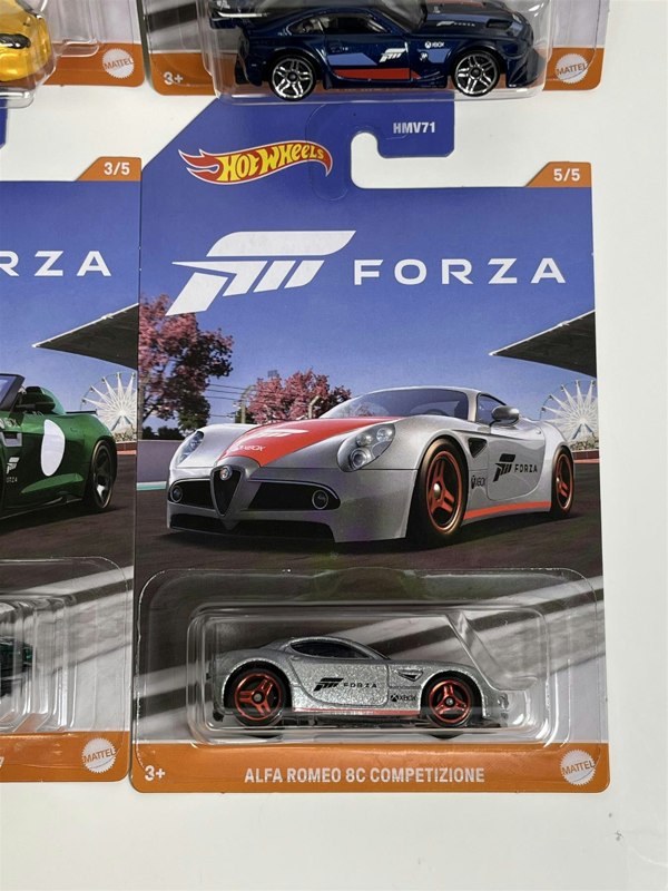 Hot Wheels Forza Set of 4 Cars 1:64 Scale Hot Wheels HMV71 978D