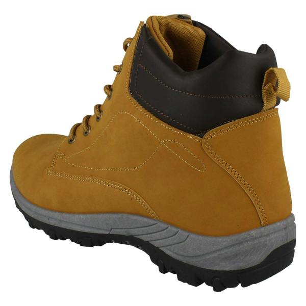 Spot On Mens Spot On Casual Lace Up Ankle Boots A3075