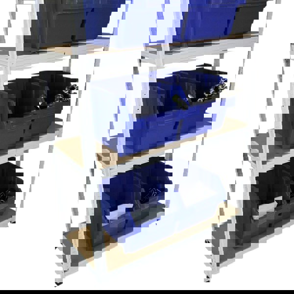 Monster Racking 2 x White Racking Units 90 x 40 x 180