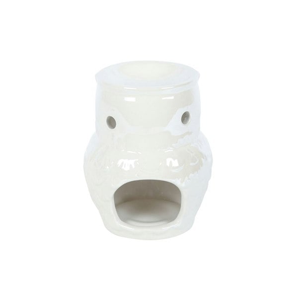 Serano Owl Shaped Iridescent Oil Burner and Wax Warmer