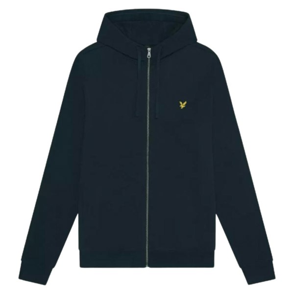 Lyle & Scott Hybrid Zip-Up Jet Dark Navy Hoodie S