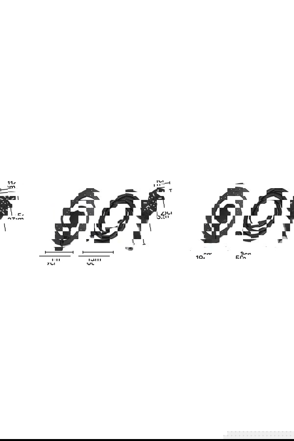 Living and Home Magnetic Bathroom Shower Head Set