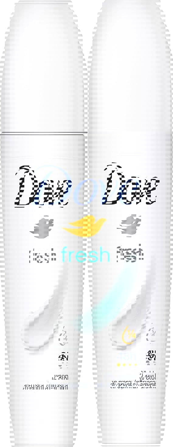 Dove Fresh Roll On Antiperspirant Deodorant 50ml Pack of 6