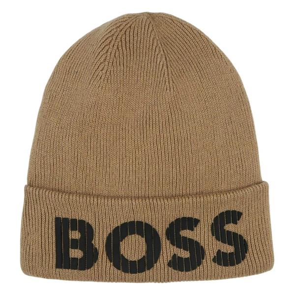 Boss Childrens/Kids Lettering Beanie - Brownie - 