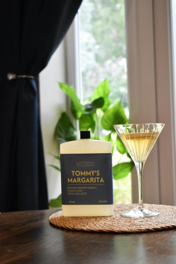 Letterbox Cocktails Tommy's Margarita Mini Cocktail – Premium Letterbox Cocktail Gift (100ml)