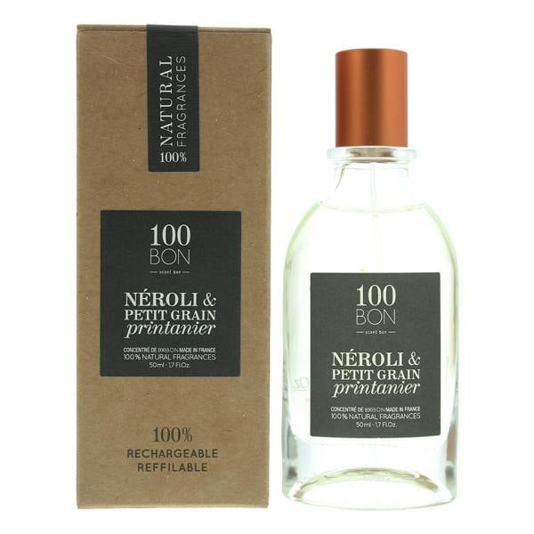 100 Bon Néroli & Petit Grain Printanier Concentré Refillable Unisex Eau de Parfum 50ml Fragrance