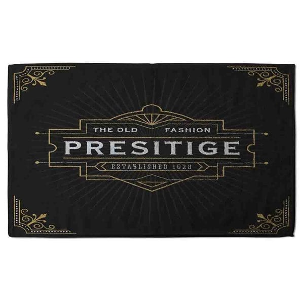 Benjamin Tate Design Art Deco Old Fashioned Prestige (Bath Towel)
