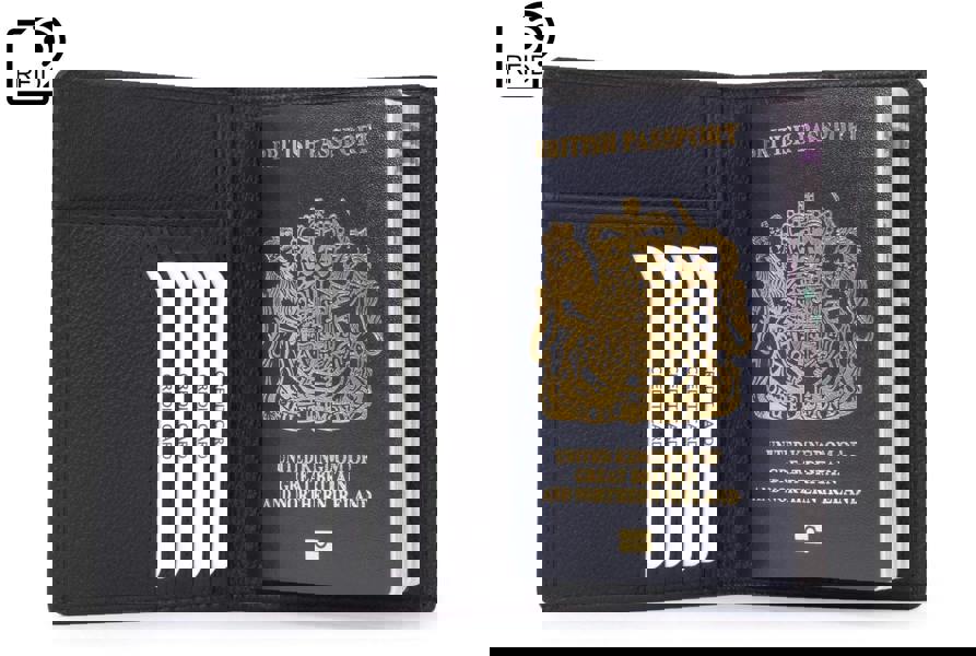 Catwalk Collection Handbags Gift Set - Luggage Tag & Passport Cover